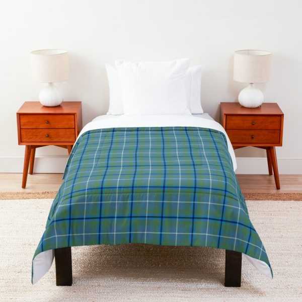 Douglas Ancient tartan comforter