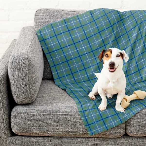 Douglas Ancient tartan pet blanket