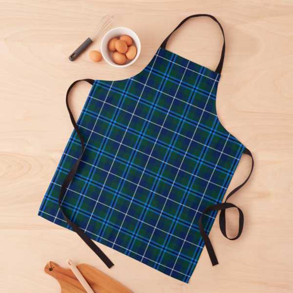 Douglas tartan apron