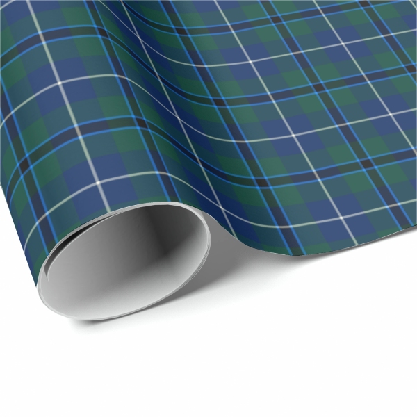 Douglas tartan wrapping paper