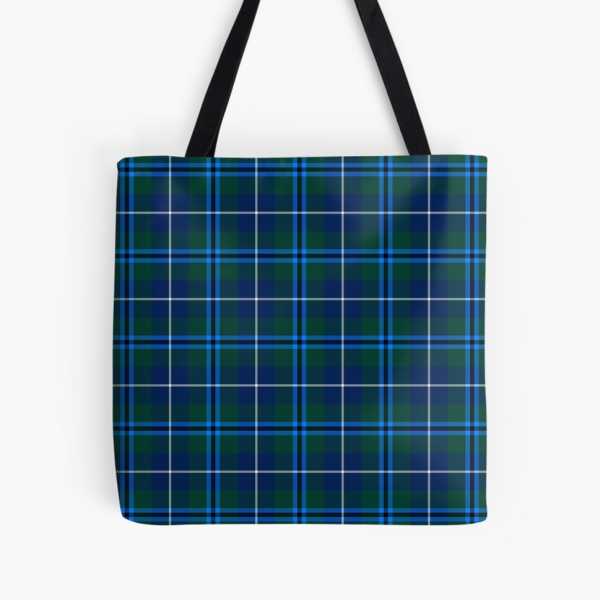 Douglas tartan tote bag