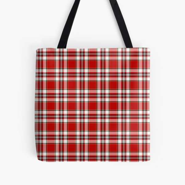 Drummond Dress tartan tote bag