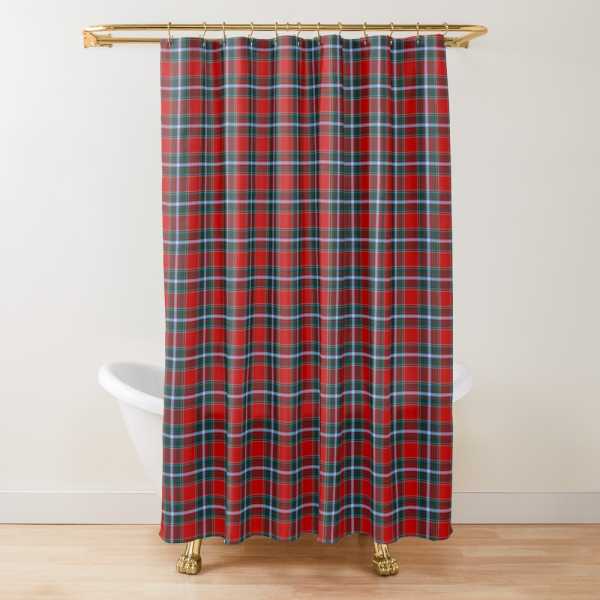 Drummond tartan shower curtain