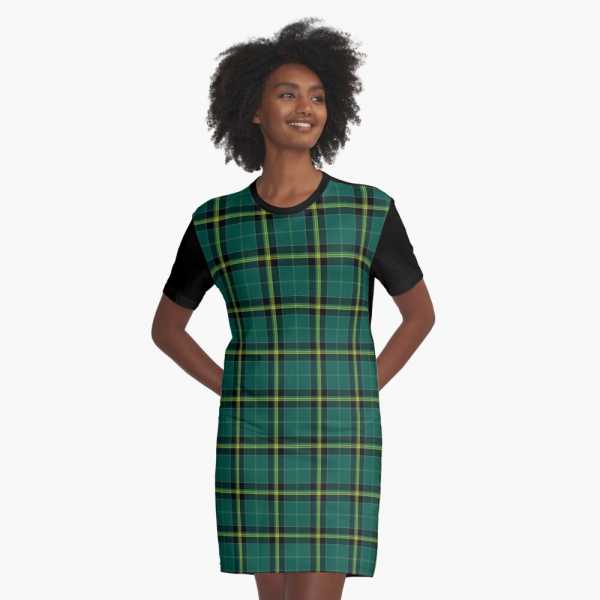 Duffy tartan tee shirt dress