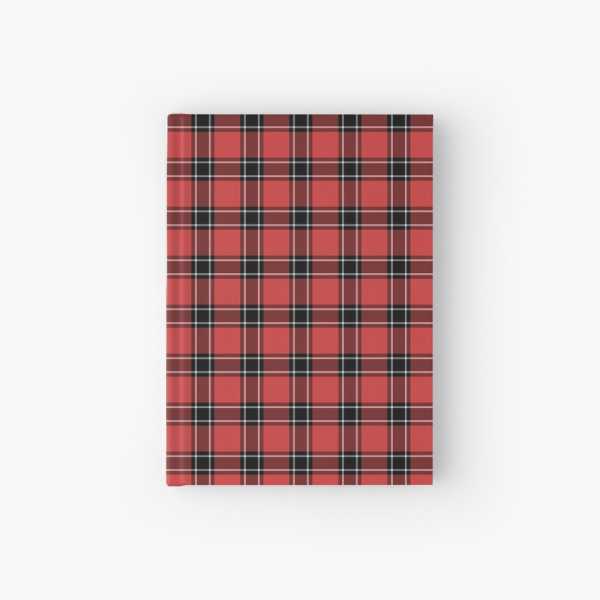 Dunbar District tartan hardcover journal