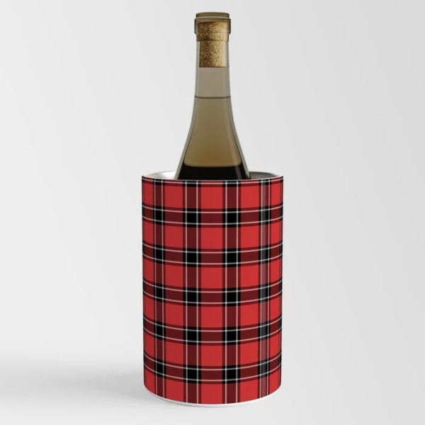 Dunbar District tartan wine chiller