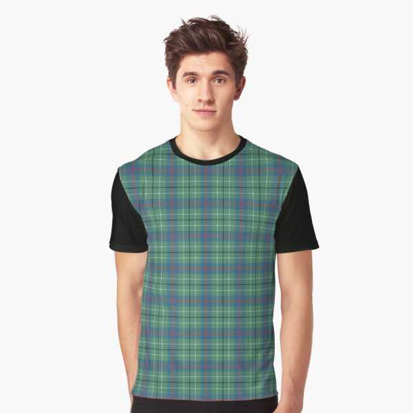 Duncan Ancient tartan tee shirt