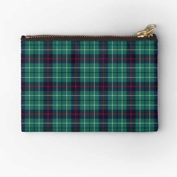 Duncan Modern tartan accessory bag