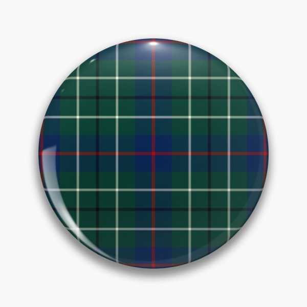 Duncan tartan pinback button