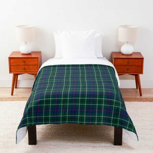 Duncan tartan comforter