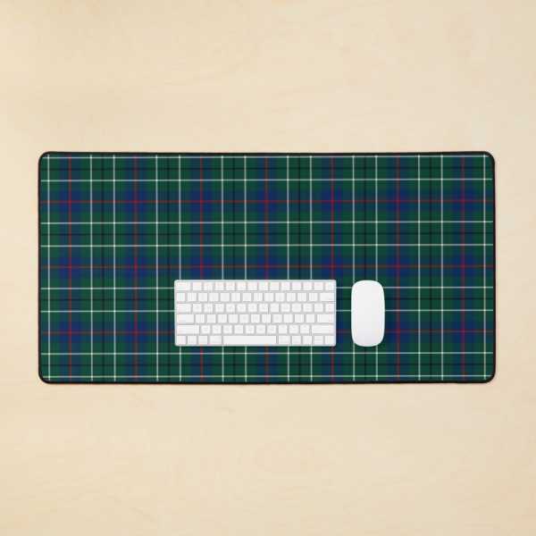 Duncan tartan desk mat