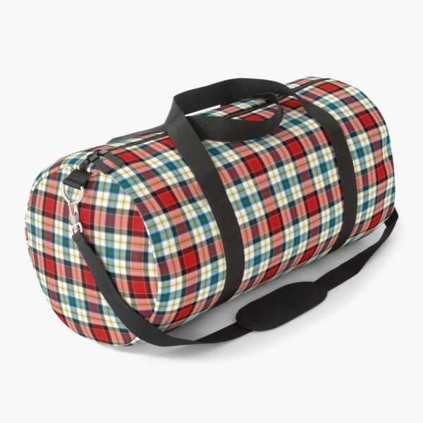 Dundee Dress tartan duffle bag