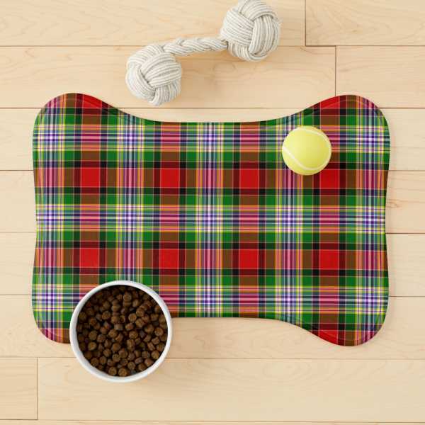 Dundee District tartan pet mat