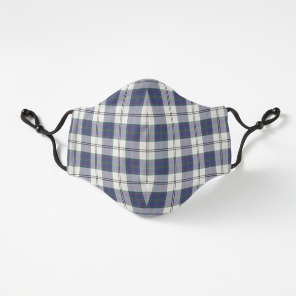 Edinburgh Dress tartan fitted face mask