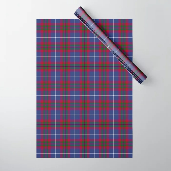 Edinburgh District tartan wrapping paper