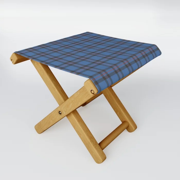 Elliot tartan folding stool