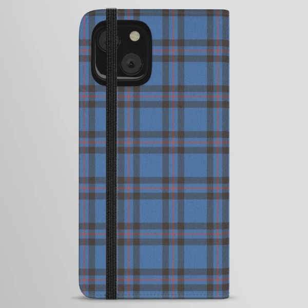 Clan Elliot Tartan iPhone Wallet Case