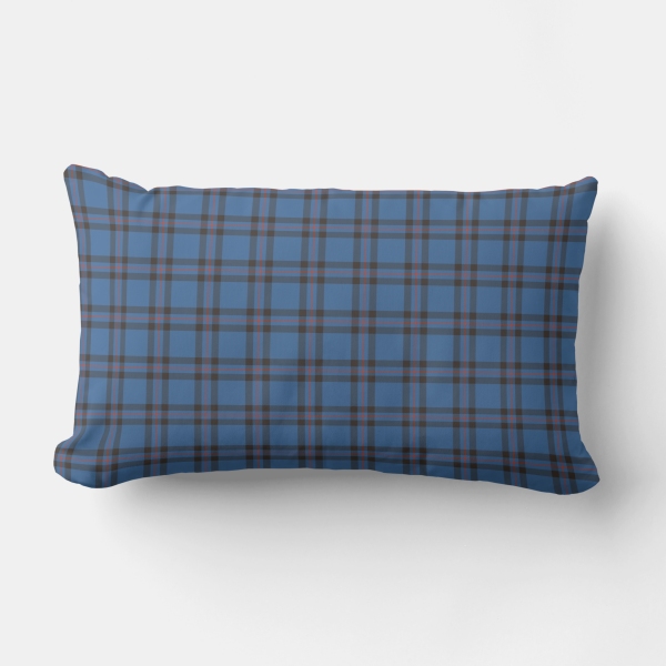 Elliot tartan lumbar cushion