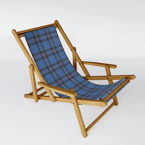 Elliot tartan sling chair