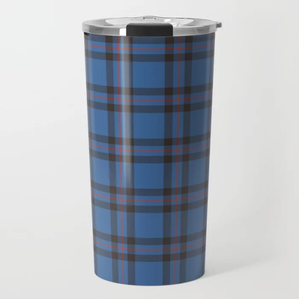 Elliot tartan travel mug