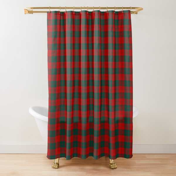 Erskine tartan shower curtain