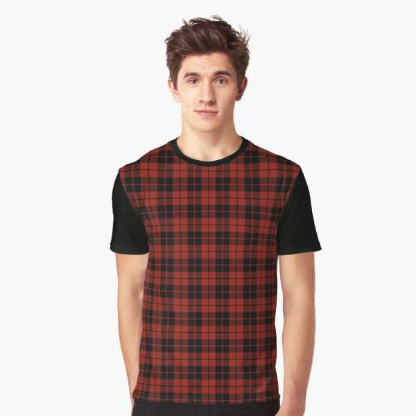 Ettrick District tartan tee shirt