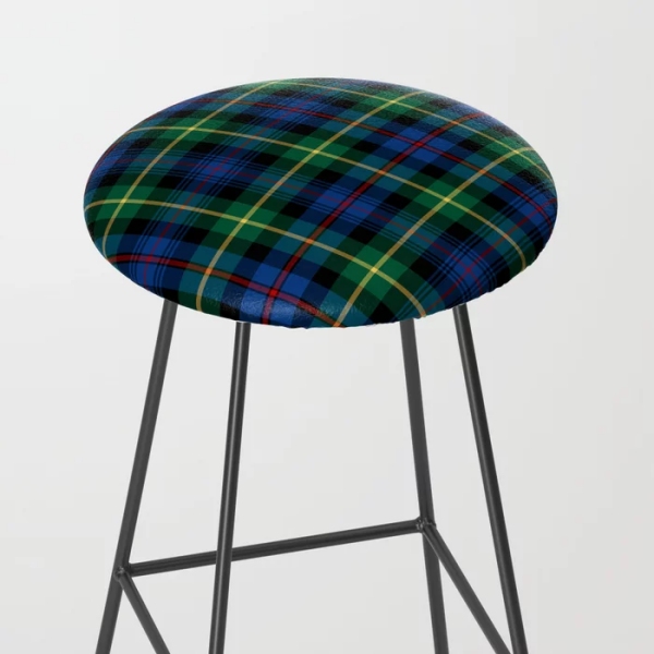 Farquharson tartan bar stool