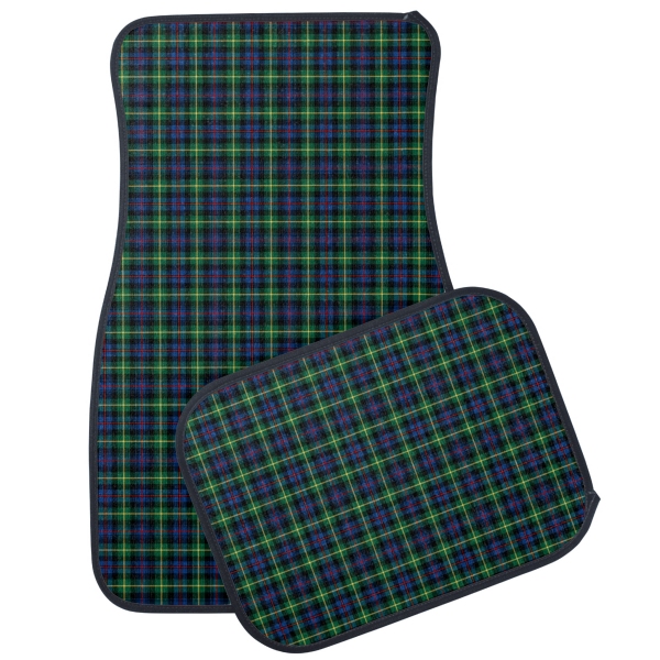 Farquharson tartan car mats