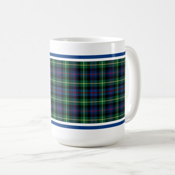 Farquharson tartan coffee mug