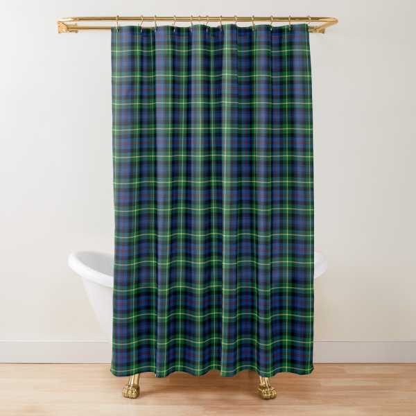 Farquharson tartan shower curtain