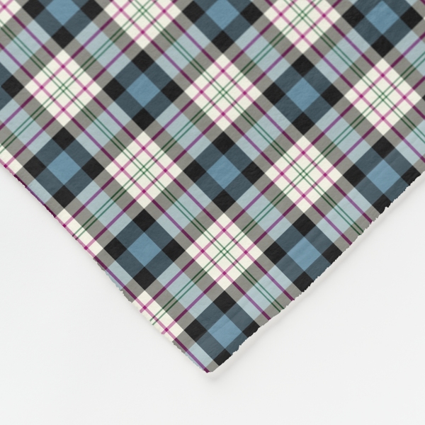 Ferguson Dress tartan fleece blanket