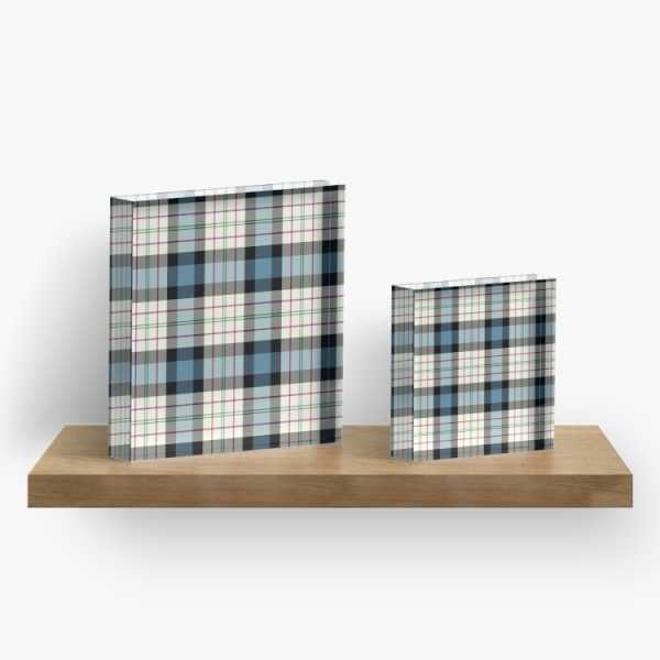 Ferguson Dress tartan acrylic block