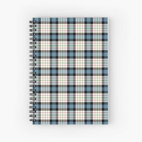 Ferguson Dress tartan spiral notebook