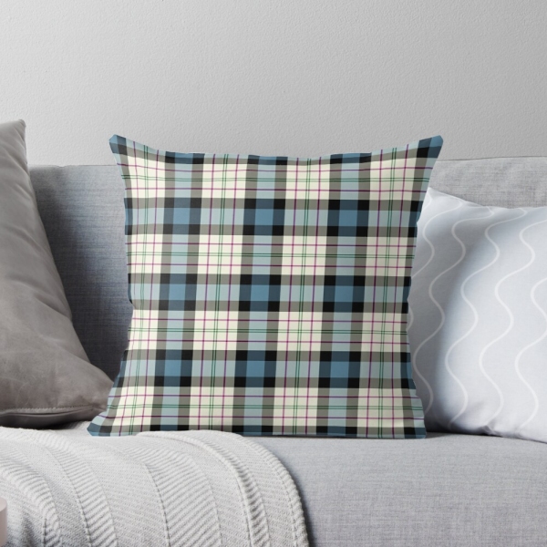 Ferguson Dress tartan throw pillow