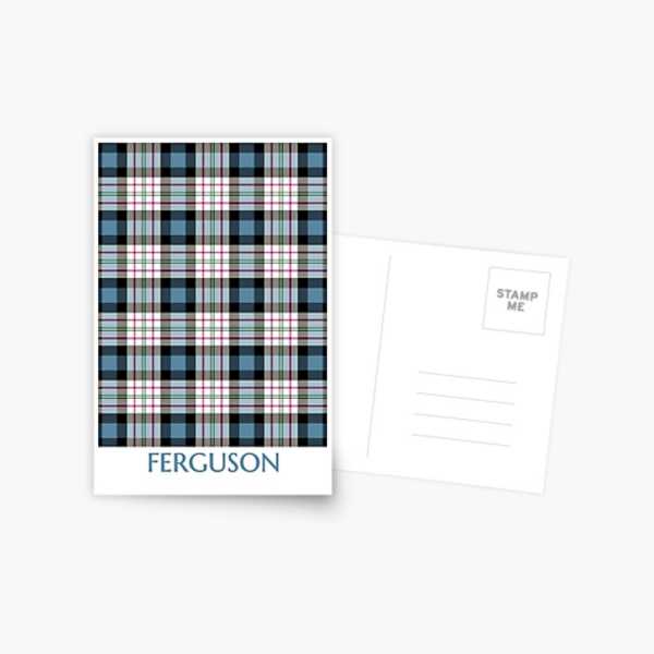 Ferguson Dress tartan postcard