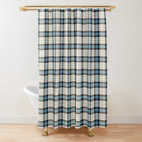 Ferguson Dress tartan shower curtain