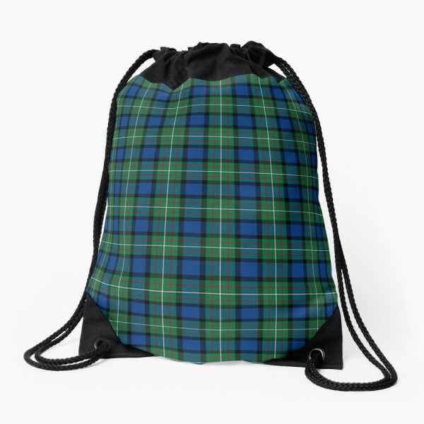 Ferguson tartan drawstring bag