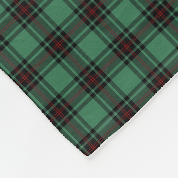 Fife District tartan fleece blanket