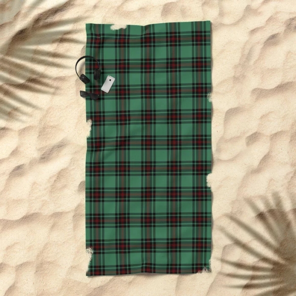 Fife District tartan beach towel