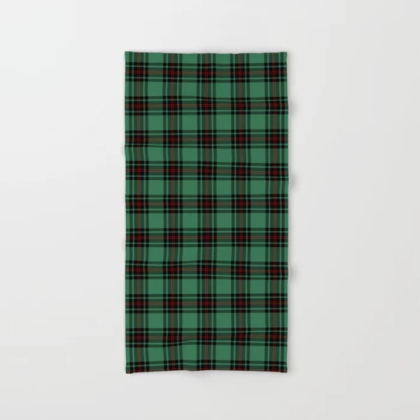 Fife District tartan bath towels