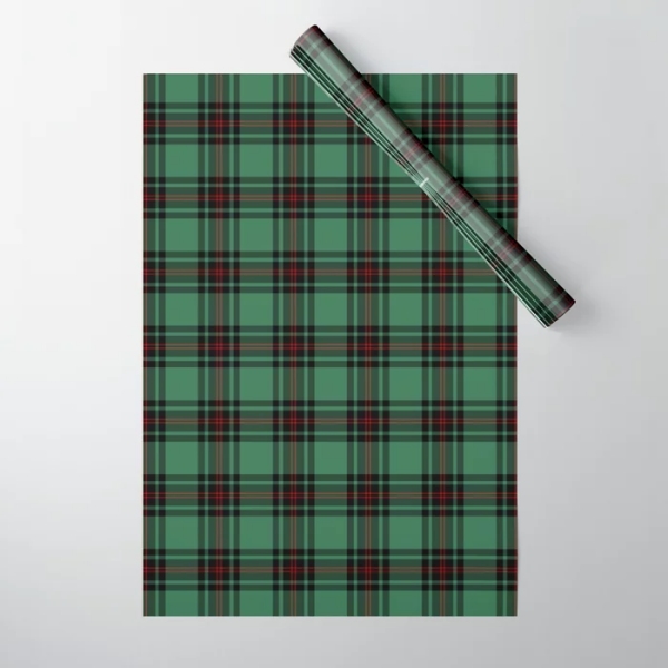 Fife District tartan wrapping paper