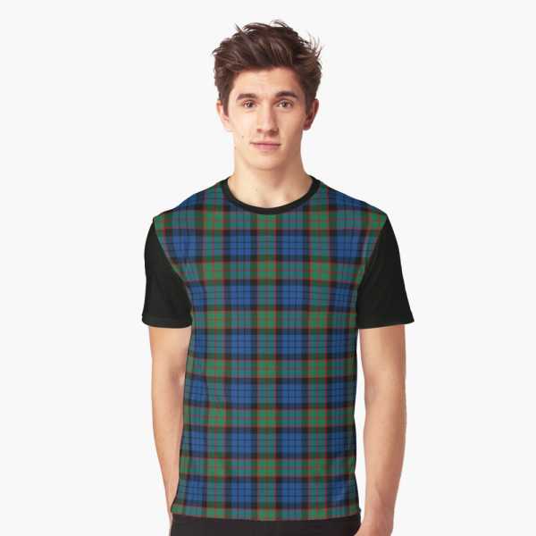 Fletcher tartan tee shirt