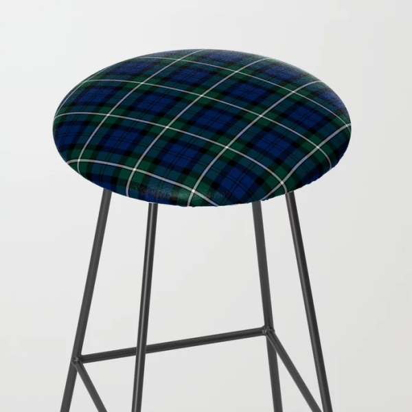 Forbes tartan bar stool