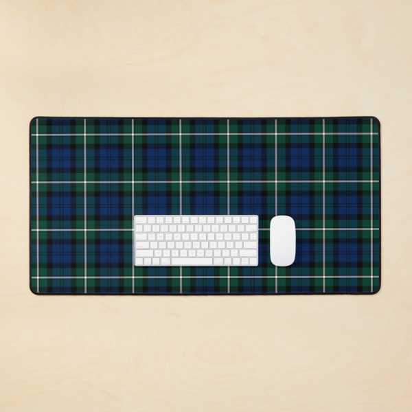 Forbes tartan desk mat