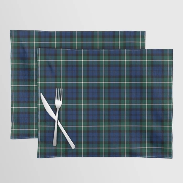 Forbes tartan placemat