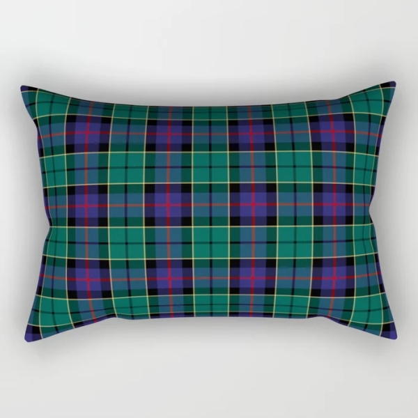 Clan Forsyth Tartan Throw Pillow