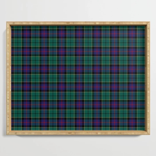 Forsyth tartan serving tray