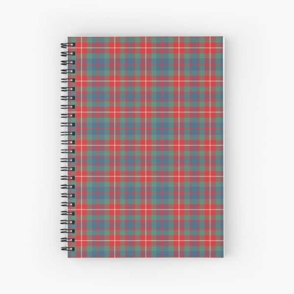 Clan Fraser Ancient Tartan Notebook