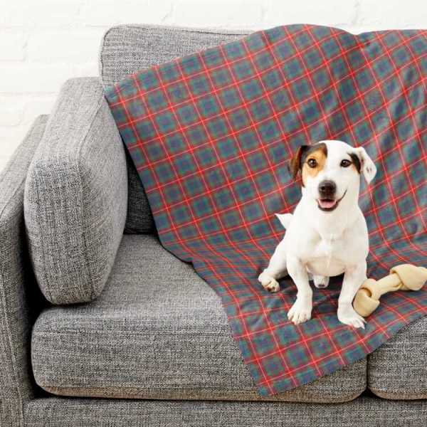 Fraser Ancient tartan pet blanket