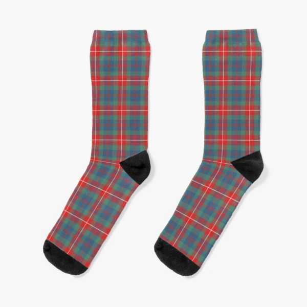 Clan Fraser Ancient Tartan Socks